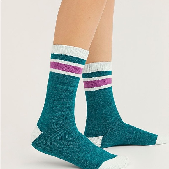 Free People Accessories - Free People Cozy Striped Crew Socks